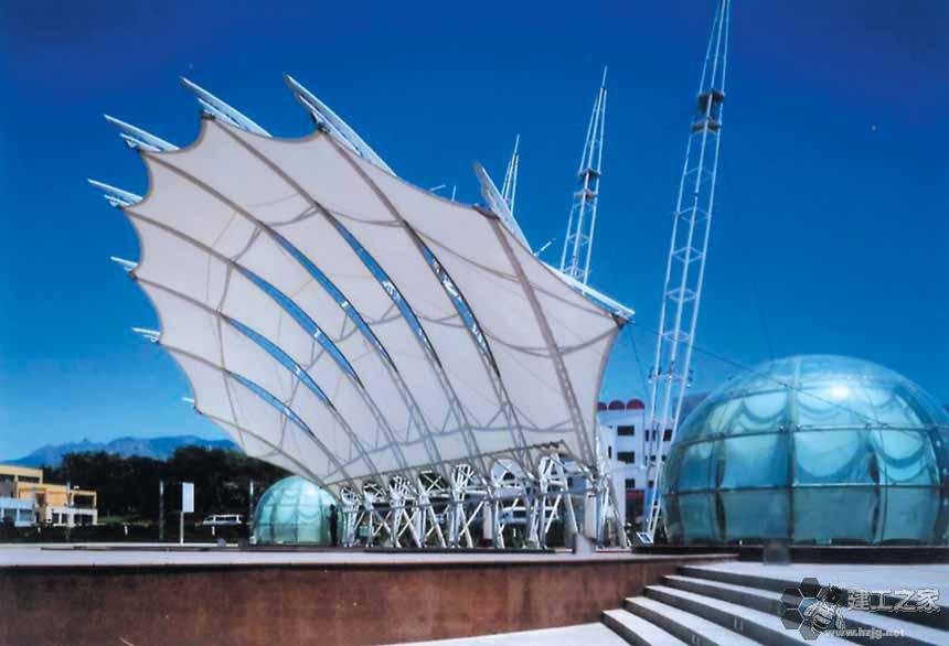 张家口车棚膜结构网架