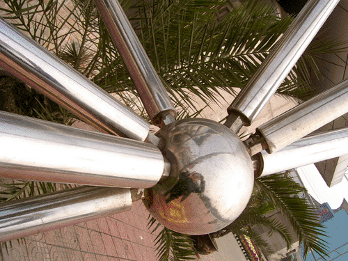 张家口不锈钢螺栓球网架